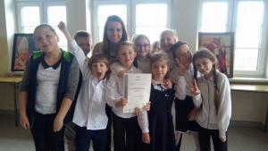 Srebrne Pasmo i Nagroda Specjalna za Udany Debiut dla naszego szkolnego chóru!