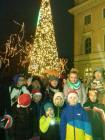 Rozświetlenie choinki na Rynku